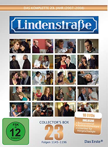 Lindenstraße - Das komplette 23. Jahr (Collector's Box, 10 DVDs) - Limited Edition im Silberschuber mit Audiokommentaren von LINDENSTRAßE