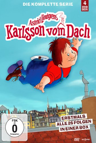 Karlsson vom Dach - Die komplette Serie [4 DVDs] von LINDGREN,ASTRID