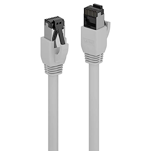 LINDY 47433 - Ethernet Cat 8.1 S/FTP LSZH, Patch- und Netzwerkkabel mit RJ45-Steckern bis zu 40GBase-T, 2000 MHz unterstützte Bandbreite, 24AWG – Snagless Design + integrierte Steckersicherung – 1.5m von LINDY