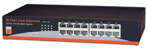 LINDY 16 Port 10/100Base-TX Fast Ethernet n-Way Netzwerk-Switch von LINDY