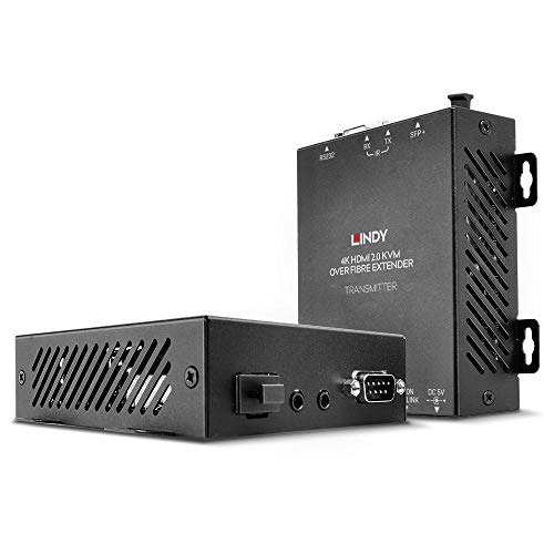 LINDY 300 m Glasfaserkupplung, HDMI 18 G & USB KVM Extender LINDY 300 m Glasfaserkupplung, HDMI 18 G & USB KVM Extender von LINDY