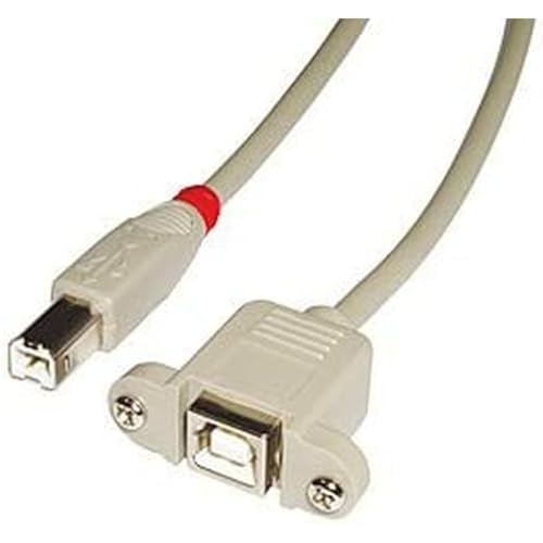 LINDY 31800 USB 2.0 Verlängerungskabel Typ B/B, hellgrau, 0,5m LINDY 31800 USB 2.0 Verlängerungskabel Typ B/B, hellgrau, 0,5m von LINDY