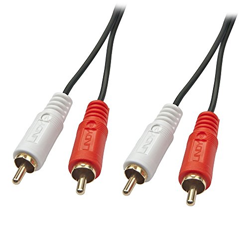 LINDY 35666 Premium Audiokabel (Cinch), Stecker/Stecker, 20m von LINDY