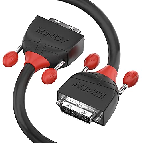 LINDY 36254 5m DVI-D Dual Link Kabel, Black Line von LINDY