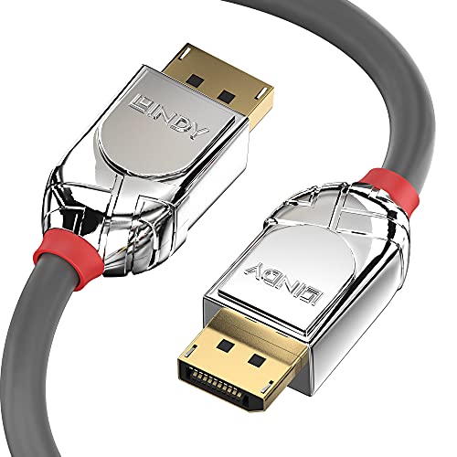 LINDY 36301 Kabel, Displayport Stecker auf Stecker Chrom von LINDY
