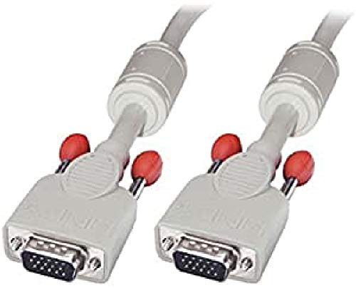 LINDY 36346 VGA Kabel M/M, cool grey, 10 m, grau von LINDY