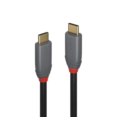 LINDY 36903 USB 3.2 Typ C auf C Kabel, 2 m, 20 Gbit/s, 5 A, PD LINDY 36903 USB 3.2 Typ C auf C Kabel, 2 m, 20 Gbit/s, 5 A, PD von LINDY