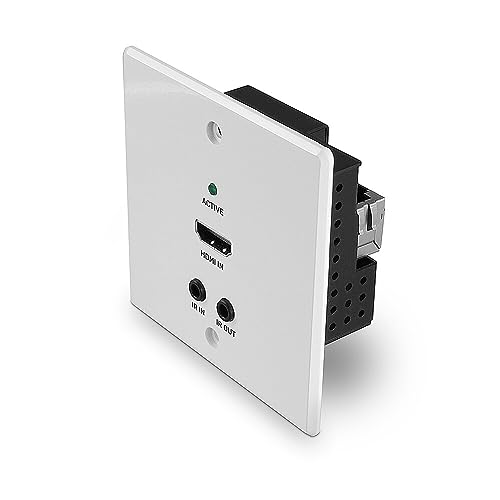 LINDY 38348 70m Cat.6 HDMI 4K60, IR & RS-232 HDBaseT EU Wall Plate Extender, Transmitter, Wandanschlussfeld, 18Gbit/s, HDMI 2.0, 1080p bis 40m, 4K bis 40m LINDY 38348 70m Cat.6 HDMI 4K60, IR & RS-232 HDBaseT EU Wall Plate Extender, Transmitter, Wandanschlussfeld, 18Gbit/s, HDMI 2.0, 1080p bis 40m, 4K bis 40m von LINDY
