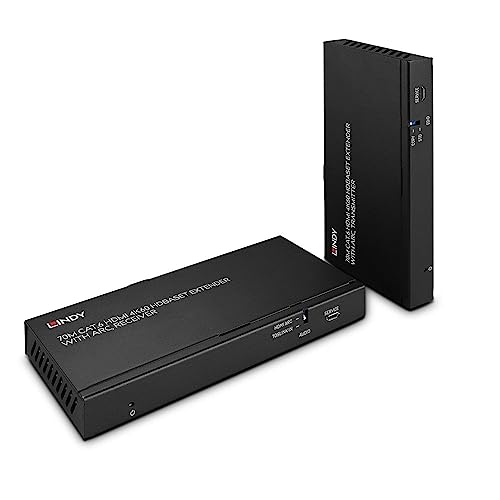 LINDY 38349 70m Cat.6 HDMI 4K60, Audio, IR & RS-232 HDBaseT Extender mit ARC von LINDY