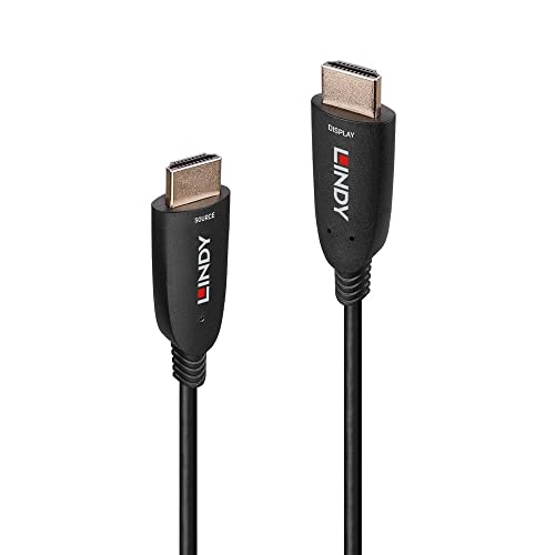 LINDY 38511 Glasfaser-Hybrid-HDMI-Kabel (8K60, 15 m) von LINDY