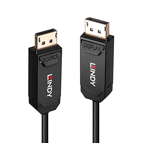 LINDY 38520 10m Fibre Optic Hybrid DisplayPort 2.0 UHBR10 Kabel LINDY 38520 10m Fibre Optic Hybrid DisplayPort 2.0 UHBR10 Kabel von LINDY