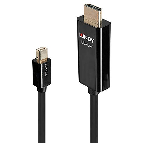 LINDY 40912 2m Aktives Mini DisplayPort an HDMI Adapterkabel von LINDY