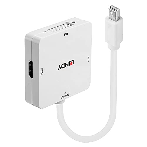 LINDY 41035 Mini DisplayPort auf HDMI, DVI & VGA Konverter von LINDY