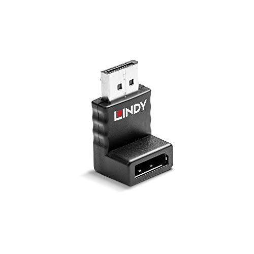 LINDY 41366 DisplayPort Adapter [1x DisplayPort Stecker - 1x DisplayPort Buchse] Schwarz von LINDY