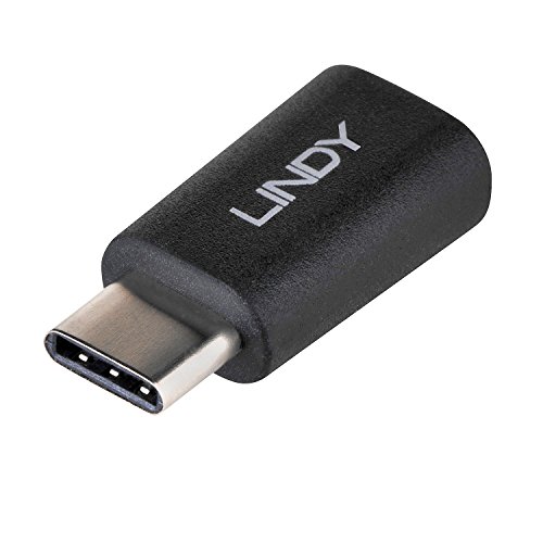 LINDY 41896 USB 2.0 Adapter Typ C/Micro-B Schwarz LINDY 41896 USB 2.0 Adapter Typ C/Micro-B Schwarz von LINDY