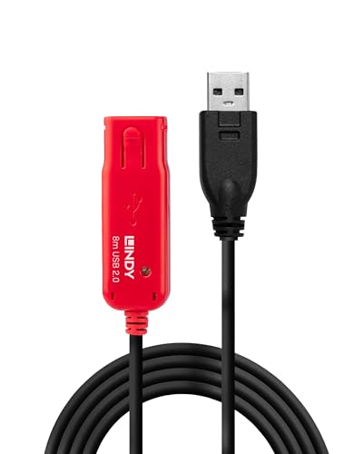 LINDY 42780 - USB 2.0 Aktiv-Verlängerung Pro - 8m von LINDY