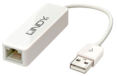 LINDY 42922 USB 2.0 Fast Ethernet Konverter, weiß von LINDY