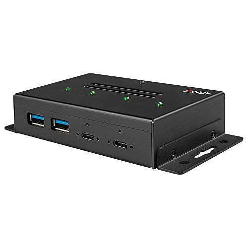 LINDY 43094 4 Port USB 3.1 Gen 2 Typ C Metall Hub von LINDY