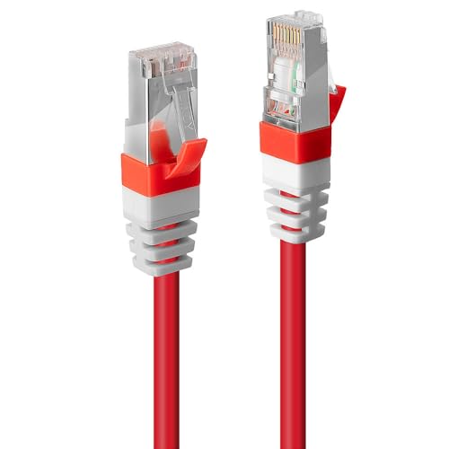 LINDY 45383 0.3m Cat.6A S/FTP LSZH Netzwerkkabel, rot von LINDY