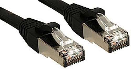LINDY 45606 7.5m Cat.6 S/FTP LSZH Netzwerkkabel, schwarz von LINDY
