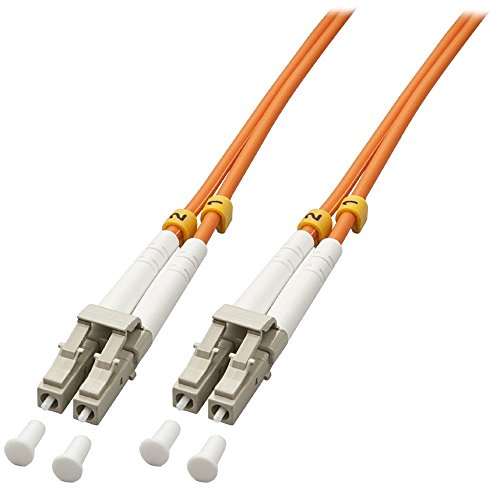 LINDY 46487 LC-LC OM2 50/125 Fiber Optic Patch Kabel – Orange von LINDY