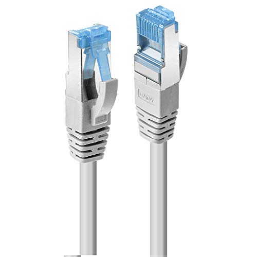 LINDY 47137 RJ45 Netzwerkkabel, Patchkabel CAT 6a S/FTP 7.50m Grau 1St. von LINDY