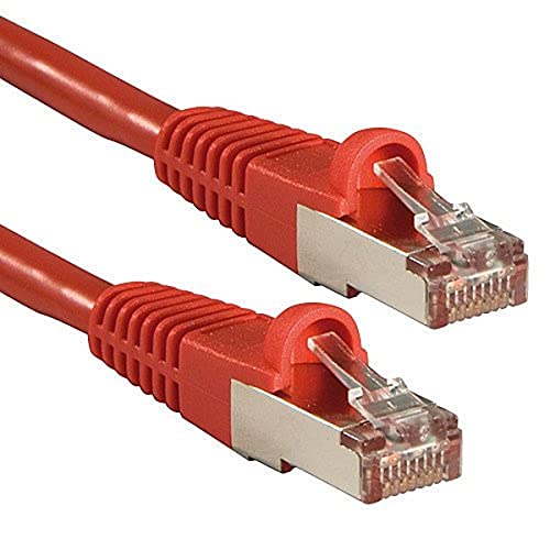 LINDY 47368 10m Cat.6 S/FTP Netzwerkkabel, rot von LINDY