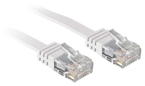 LINDY 47504 - Cat.6 Flachband-Patchkabel ungeschirmt - Weiß - 5 m LINDY 47504 - Cat.6 Flachband-Patchkabel ungeschirmt - Weiß - 5 m von LINDY