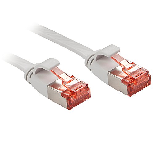 LINDY 47551 1m Cat.6 U/FTP Flachband-Netzwerkkabel, grau von LINDY