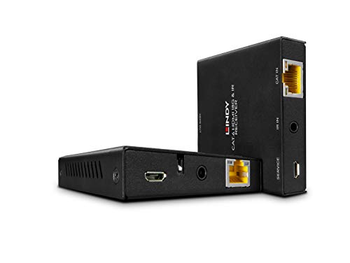 LINDY 50m Cat.6 HDMI 18G & IR Extender mit PoC & Loop Out von LINDY