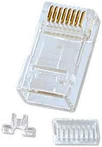 LINDY 62430 RJ45 Stecker UTP Cat.6, mit Einführhilfe, 10er Pack von LINDY