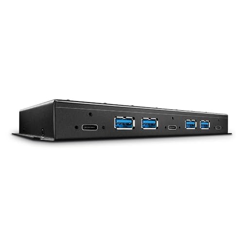 LINDY 7 Port USB 3.2 Gen 2-Hub Schwarz von LINDY