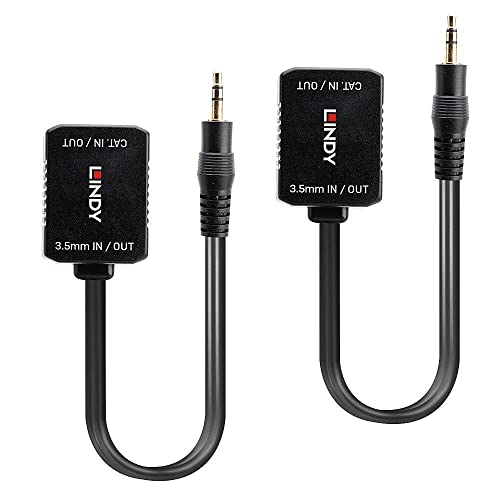 LINDY 70450 500m Cat.6 Analoger Audio Extender, 3.5mm LINDY 70450 500m Cat.6 Analoger Audio Extender, 3.5mm von LINDY