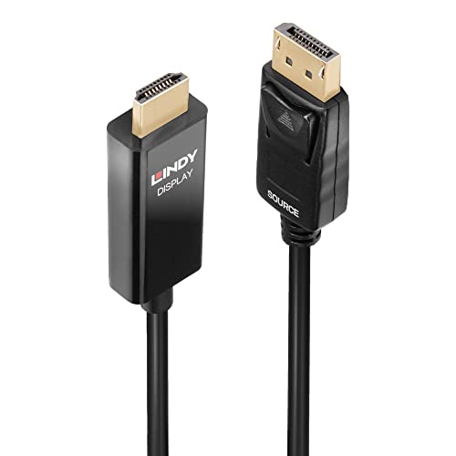 LINDY Anschlusskabel DisplayPort Stecker, HDMI-A Stecker 5m 40928 DisplayPort-Kabel von LINDY