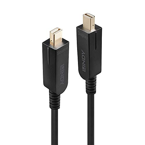 LINDY Anschlusskabel Mini DisplayPort Stecker, Mini DisplayPort Stecker 100.00m Schwarz 38486 Ultra von LINDY