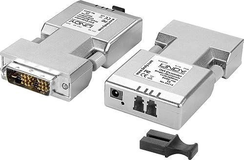 LINDY DVI-D Extender 1500m Fiber/LWL. Duplex LC Multi-/Singlemode, max. 1920 x 1200 von LINDY
