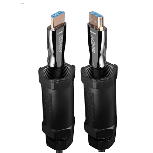 LINDY Geschirmtes HDMI-Kabel, 8K60, Hybrid-Glasfaser, 15 m von LINDY