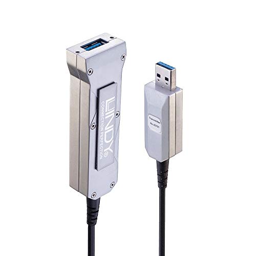 LINDY HYBRIDKABEL 50M USB USB 3.0, 42701, schwarz/silberfarben LINDY HYBRIDKABEL 50M USB USB 3.0, 42701, schwarz/silberfarben von LINDY