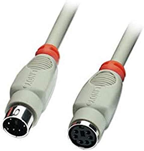 LINDY PS/2 Kabel, 3m, m/f, geschirmt Verlängerung, vergossen von LINDY