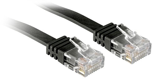 LINDY Patchkabel Cat6 Flachband ungeschirmt Schwarz 5.00m, 5 m LINDY Patchkabel Cat6 Flachband ungeschirmt Schwarz 5.00m, 5 m von LINDY