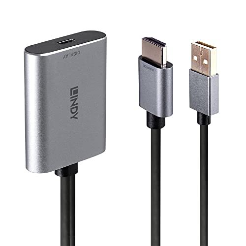 LINDY HDMI auf USB Typ C Konverter mit Stromversorgung, LINDY43347 von LINDY
