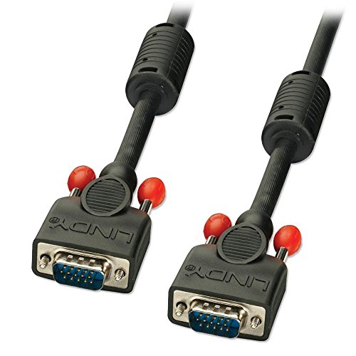 LINDY VGA/SVGA Stecker auf Stecker Kabel 0,5 m - Premium Schwarz LINDY VGA/SVGA Stecker auf Stecker Kabel 0,5 m - Premium Schwarz von LINDY