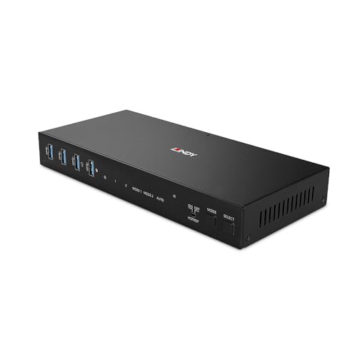 Lindy 39314 Dual Head USB 3.0 HDMI 4K60 Dual Head KVM Switch Lindy 39314 Dual Head USB 3.0 HDMI 4K60 Dual Head KVM Switch von LINDY