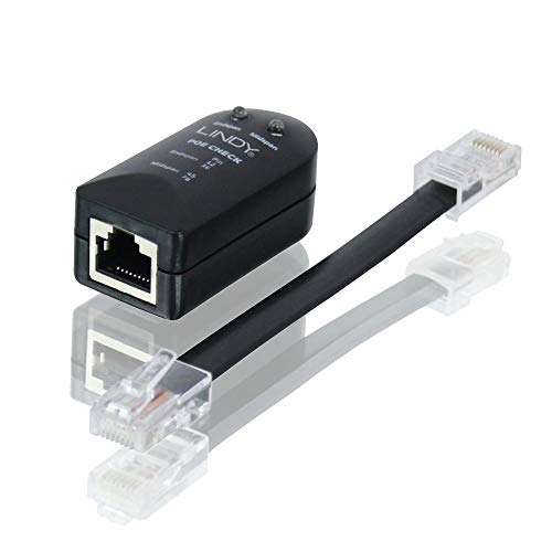 Lindy 60197 Power Over Ethernet Tester, 0,14 m, Schwarz von LINDY