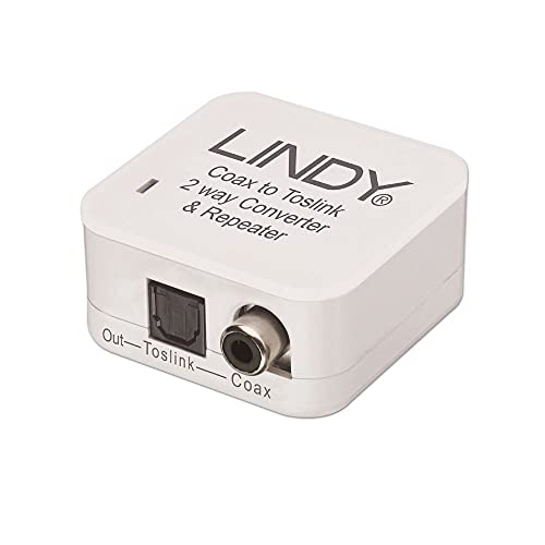 Lindy 70411 Audiokonverter und Extender SPDIF zu RCA Coax Beige von LINDY