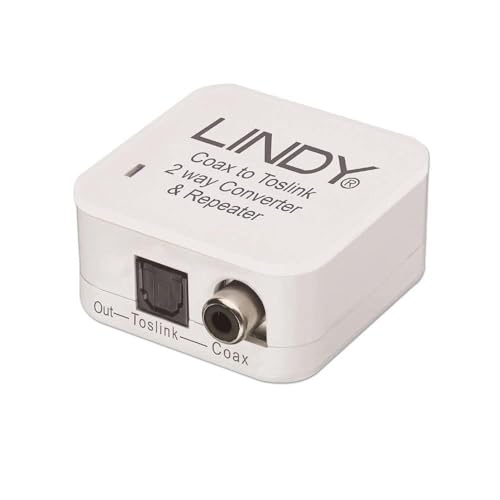 Lindy 70411 Audiokonverter und Extender SPDIF zu RCA Coax Beige Lindy 70411 Audiokonverter und Extender SPDIF zu RCA Coax Beige von LINDY