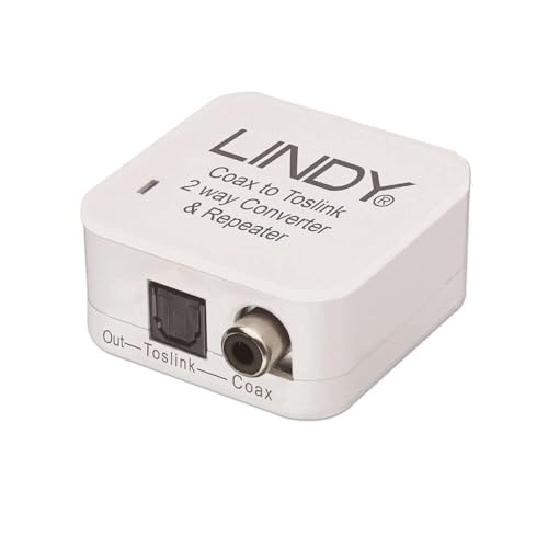 Lindy 70411 Audiokonverter und Extender SPDIF zu RCA Coax Beige von LINDY