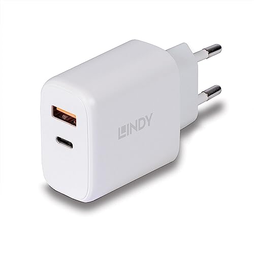 Lindy 73424 USB Ladegerät Typ A und C 30W von LINDY