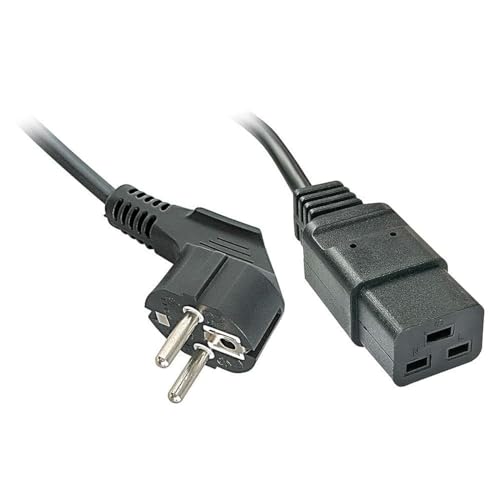 Lindy IEC-Netzkabel 320C19-Schuko 2m 30344, schwarz Lindy IEC-Netzkabel 320C19-Schuko 2m 30344, schwarz von LINDY