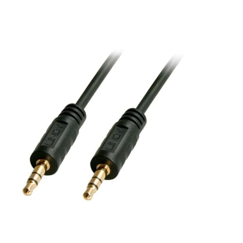 Lindy Premium Audiokabel mit 3,5mm Klinkenstecker, 1m, schwarz, 35641 Lindy Premium Audiokabel mit 3,5mm Klinkenstecker, 1m, schwarz, 35641 von LINDY